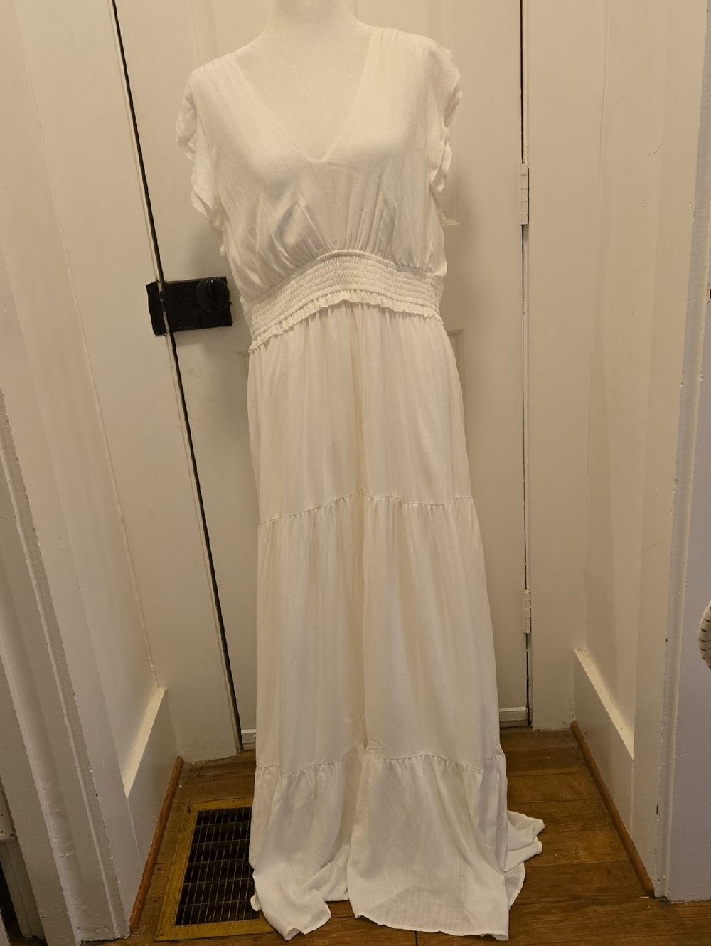 ModCloth White Maxi Dress